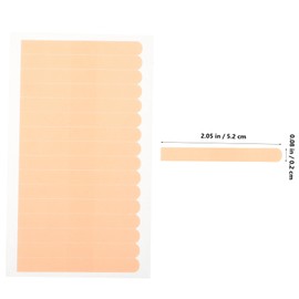 Beavorty 10 Pcs Eyelash Grafting Tape Female Eyelash Extension Sticker Feature Breathable Makeup Tape