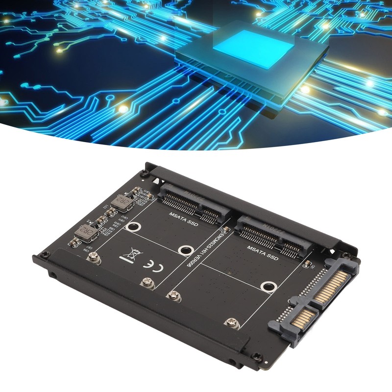 MSATA to SATA3.0 Adapter Card MINI SATA SSD to 6G