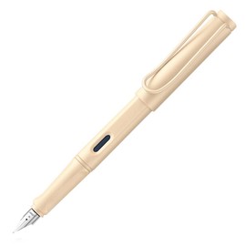 Lamy L20CR-M Fountain Pen, Medium Point, Safari Cream, Compatible with Both Use, Limited Edition