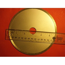 TechDiamondTools 6 Inch Rim Diamond Saw Blade Continuous Saw Blade 6"