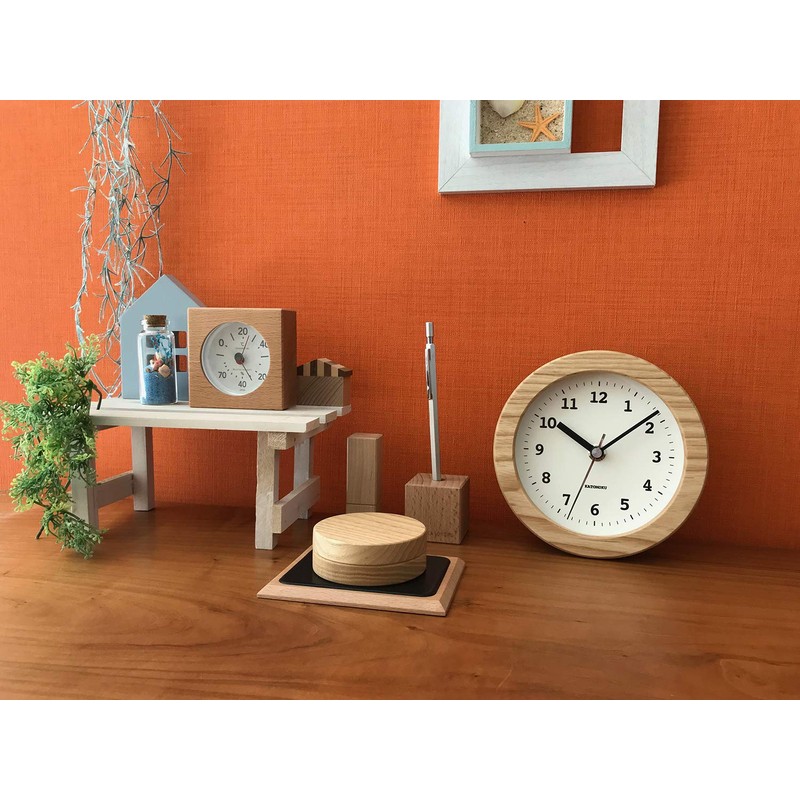 KATOMOKU Dual Use Clock 5 km-112NARC Natural Radio Clock Continuous