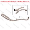 ISTUNT Full Exhaust System Slip on For Honda Msx 125