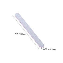 FOMIYES Quality Material Nail File Double Sided Manicure Nail Sturdy Durable Random Style