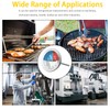 BBQ Smoker Thermometer, 2-Inch Dial Temperature Gauge with Fahrenheit and