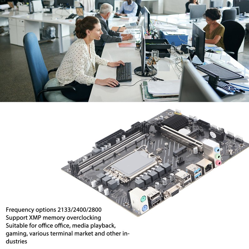 Motherboard M LGA 1700 Pin DDR4 Desktop Computer Motherboard for