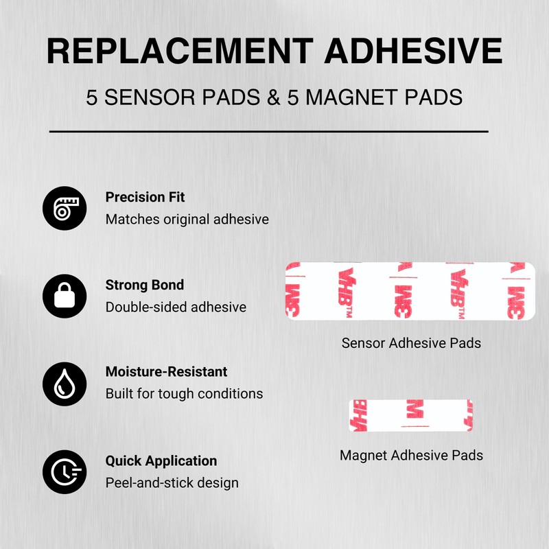 SOLVIX Replacement Adhesive for eufy Security Entry Sensors and Magnets