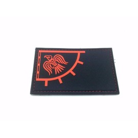 Patch Nation Odin's Raven Red Viking PVC Airsoft Paintball Velcro Emblem Badge Patch