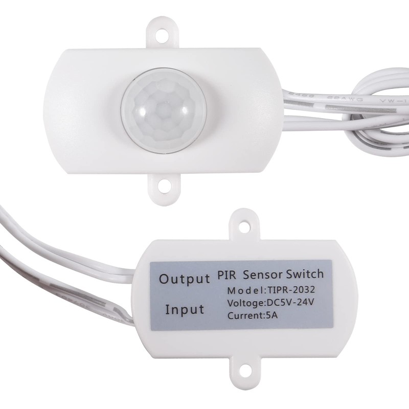 2 x DC 5-24V Mini PIR Motion Sensor Switch Sensor