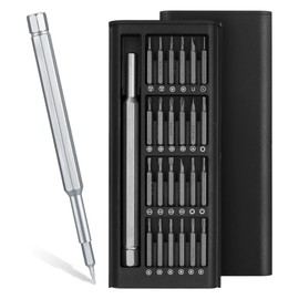 STORESOLOGY Ultimate 24-in-1 Precision Mini Screwdriver Set: Ideal for Detailed Mobile & Electronics Repair - includes Phillips, Flat, Torx, Pentalobe & More, Durable & Ergonomic