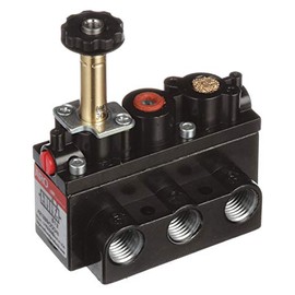 Ingersoll Rand 4-Way Solenoid Air Control Valve, 1/4 In, 50 CFM, Metal, Stainless Steel, 4 Ports, 150 psi, NEMA 4