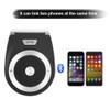 Bluetooth Car Kit Speakerphone,- Bluetooth Visor Clip Speakerphone Connect 2