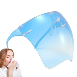 Face Shield | Anti-Fog Protective Full Face Shield | Anti Scratch Protective Facial Cover Lightweight Eye Protection for Adults, Lab & Woodworking