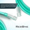 ResOne 5pk 50Ft Oxygen Supply Tubing, Crush Resistant, Standard Connectors