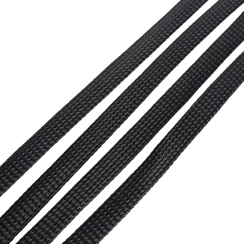 33ft 6 mm PET Expandable Braided Sleeving Wire Cable Sleeve