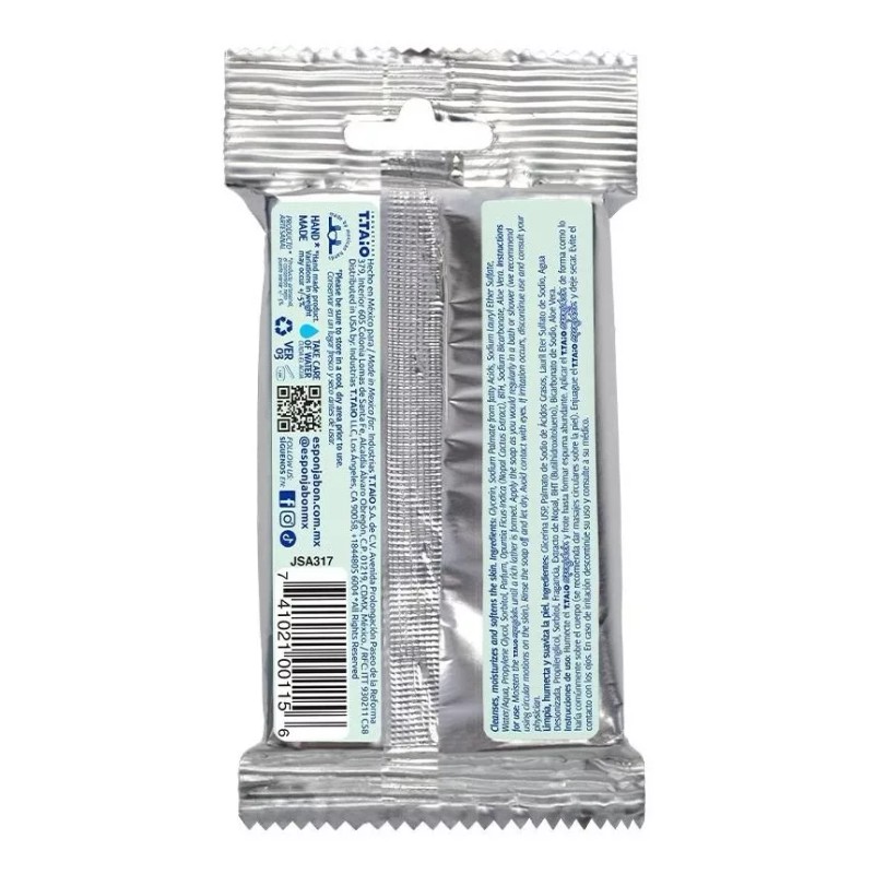 T.Taio Esponjabon Savila 120gr Pack Con 5 Piezas