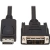 Tripp Lite Safe-IT DisplayPort to DVI Cable, DP to DVI-D
