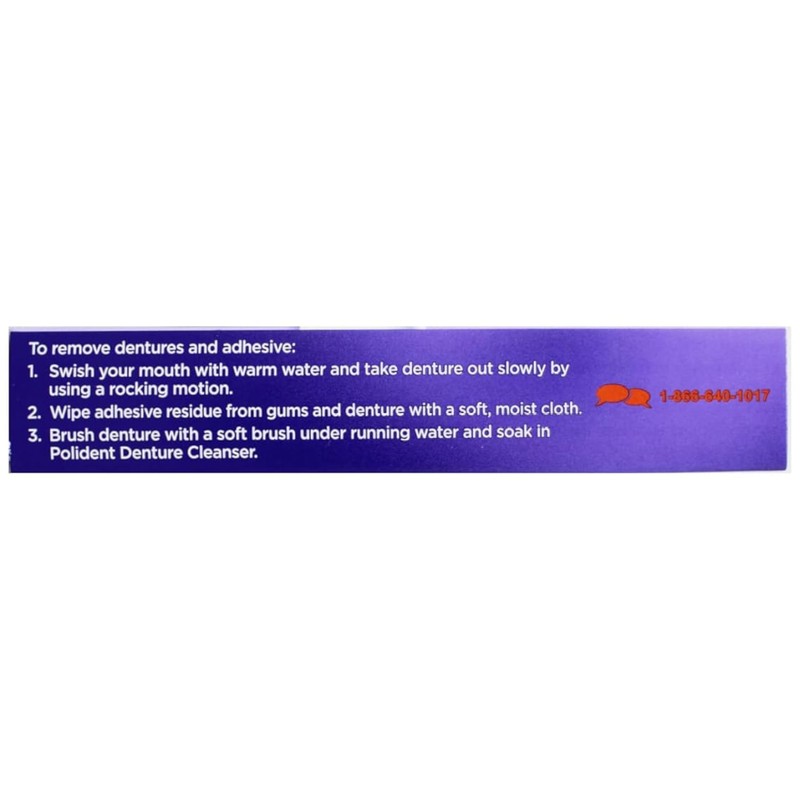 Super Poligrip Comfort Seal Strips Denture Adhesive - 40 Strips