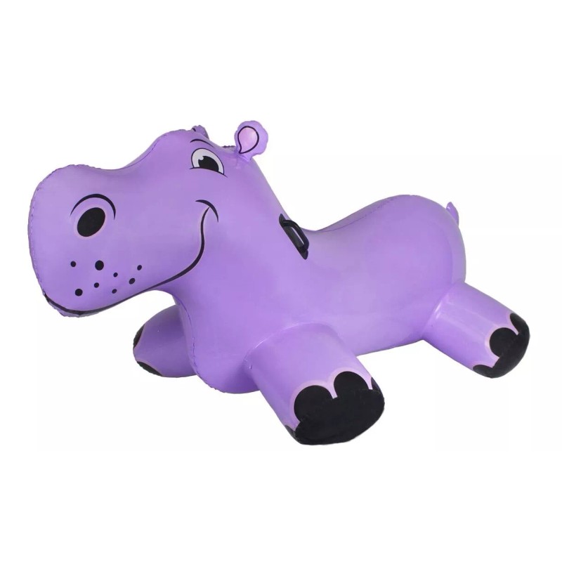 Poolmaster Giant Inflatable Pool Float Happy Hippo Rider Large 81702