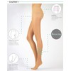 CALZITALY Pack 2 Pairs 40 Den Support Tights | Medium
