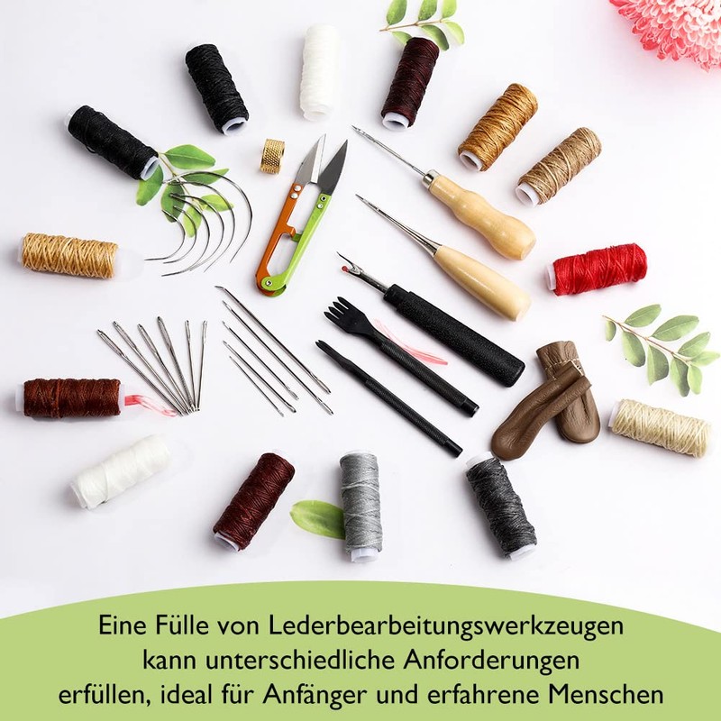 41 Piece Leather Sewing Set, Leather Tool Set, Leather Sewing
