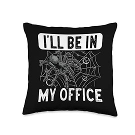 Tarantula Spider I Have Enough Spiders Said No Arachnologist Throw Pillow