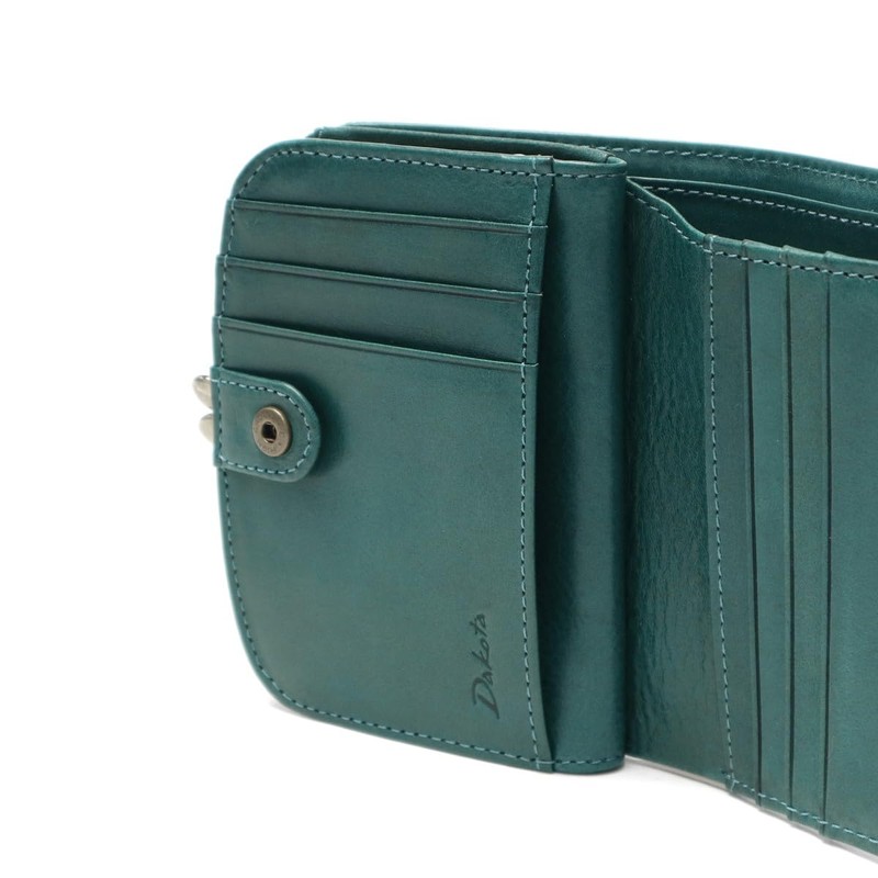 Dakota DA-31601 Women's Bi-fold Wallet, Genuine Leather, yellow (mustard)