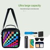 LED Backpack with Programmable Screen Colorful Sign Panel Smart Bluetooth