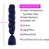 Braiding Hair Extensions 24 Inch Braiding Hair for Women Synthetic