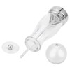 Salt Pepper Grinder Manual Seasoning Mill Shaker Round Acrylic Spice