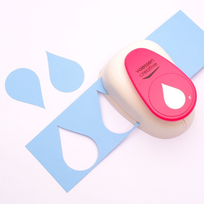 Vaessen Creative Craft Paper Punch - Drop - 7,6 x
