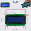 DAOKAI 2004 LCD Display Module 20X4 Character Blue Backlight +