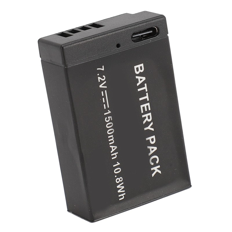 LP‑E17 Battery Pack 7.2V 1500mah Fast Charging Usb C Camera
