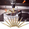 Carbide End Mills 1/8 Inch Screwed Shank Titanium Coated PCB