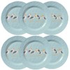 Merritt Designs Seagulls by Kate Nelligan 11.5-inch Dinner Plate, Set