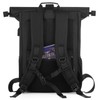 RJEU Laptop Backpack for 17 Inches, Rolltop Backpack Men Women,