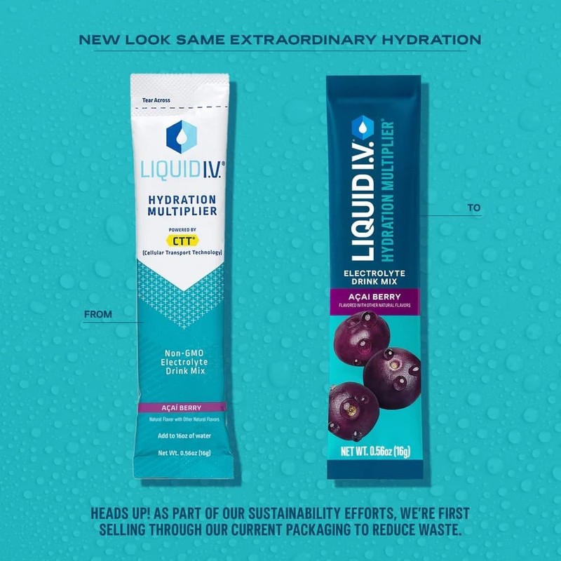Liquid I.V.® Hydration Multiplier - Acai Berry | Electrolyte Powder