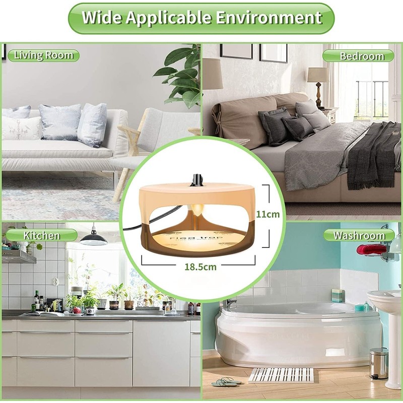 Flea Traps for Inside Your Home,New Bed Bug Trap with