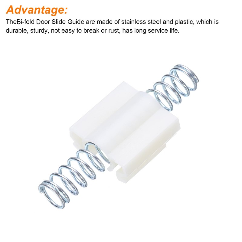 sourcing map 4pcs Bifold Door Hardware, Bi-fold Closet Door Hardware