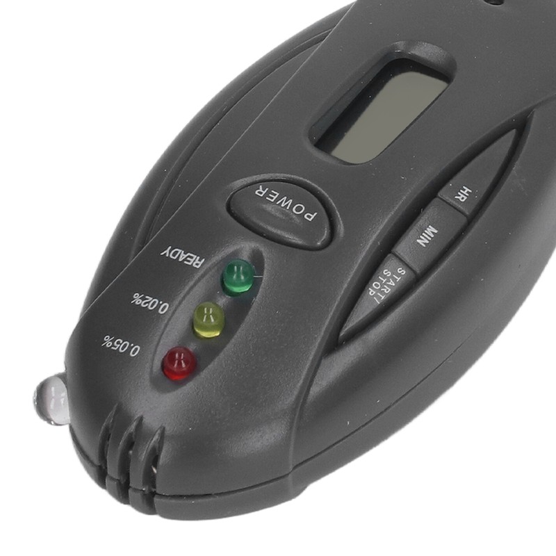 Breath Alcohol Tester Accurate Sensitive Light Indicator Portable Digital Display