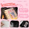 Hohotoon Sealing Notebook, Plastan, Transparent, A7 Size, Mini Binder (20
