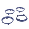 LST 4 x Centring Rings Distance Rings Dark Blue for