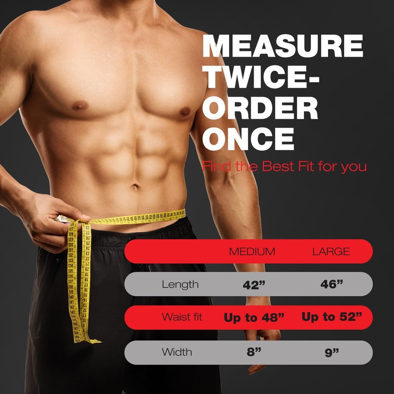 ActiveGear Waist Trimmer Belt for Stomach and Back Lumbar Support,