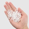 100 Pcs Curtain Hooks for Rails Curtain Hooks Plastic 28