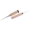 POFET Leather Craft Awl Tool Hole Punch Wooden Handle Sewing