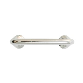 Hickory Hardware 1 Pack Solid Core Kitchen Cabinet Pulls, Luxury Cabinet Handles, Hardware for Doors & Dresser Drawers, 3-3/4 Inch (96mm) Hole Center, Chrome, Craftsman Collection