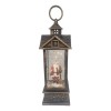 Santa Claus Farol Navideño Santa Claus Luz Led Musical Adornos