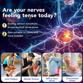 Neuropathy Cream for Muscle & Joint Discomfort, Plant-Based Soothing Gel with Arnica & Lavender for Targeted Relief on Feet, Hands, Legs & Back, 120g