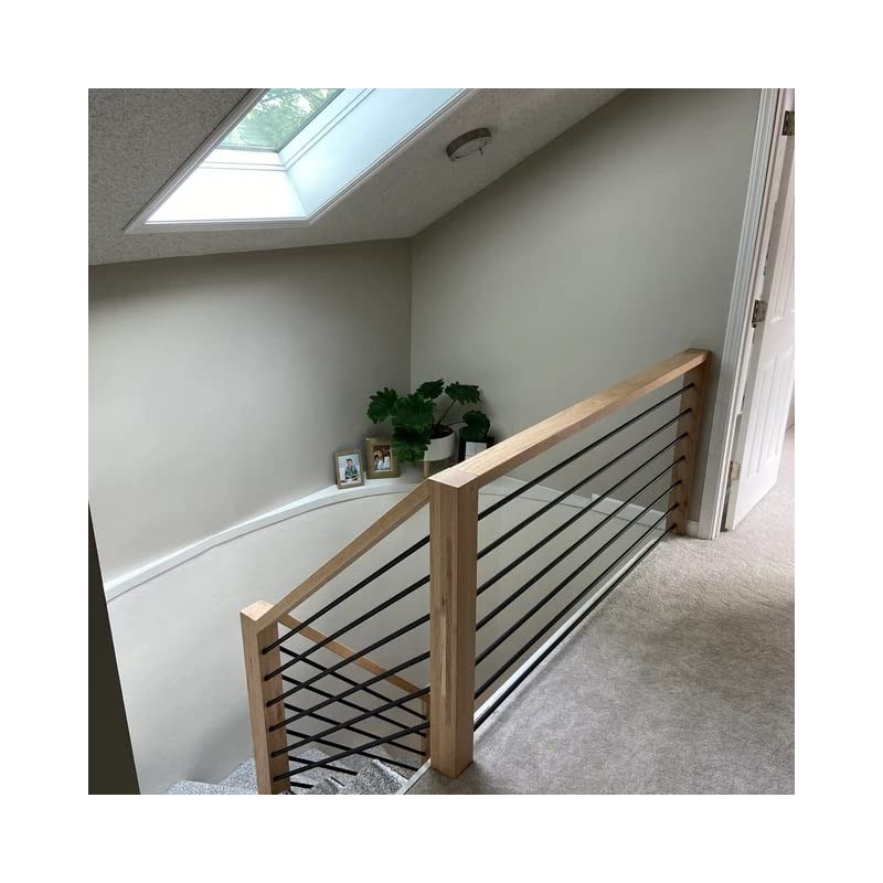 Senmit 5 Feet x 5/8-inch Round Horizontal Bar Baluster for