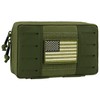 bvya Tactical EDC Utility Pouch, Molle Admin Pouch Horizontal Tool