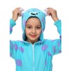 Sincere Party Sulley Onesie Costume for Kids, Soft Cosy Warm